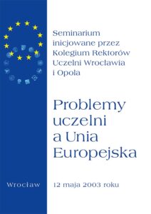 Problemy uczelni a&nbsp;Unia Europejska