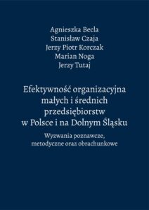 Efektywność organizacyjna małych i&nbsp;średnich przedsiębiorstw w&nbsp;Polsce i&nbsp;na&nbsp;Dolnym Śląsku. Wyzwania poznawcze, metodyczne oraz&nbsp;obrachunkowe