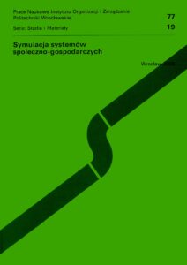 Symulacja systemów społeczno-gospodarczych.  Z. 77,  SIM 19